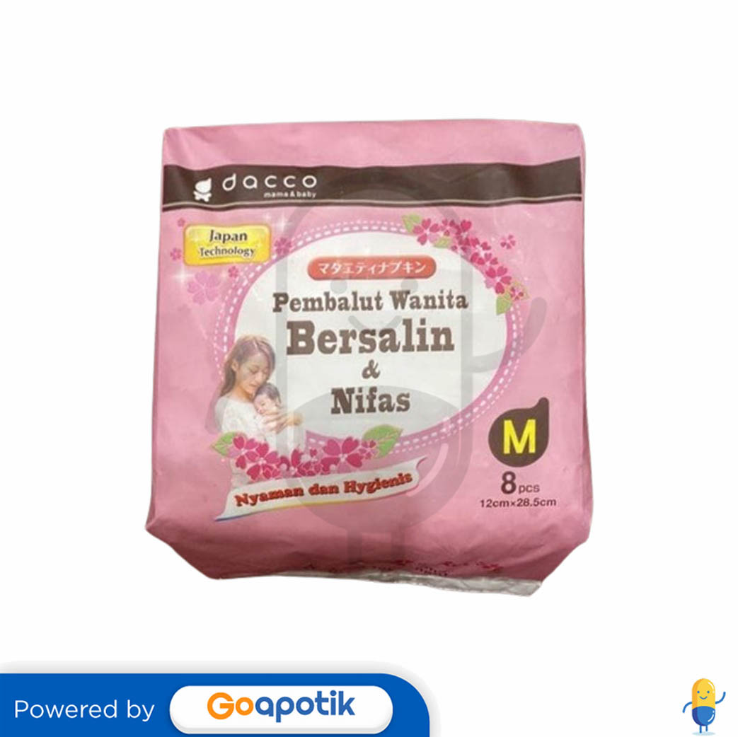 Dacco Osaki Maternity Pembalut Wanita Bersalin And Nifas M Pack 8 Pcs