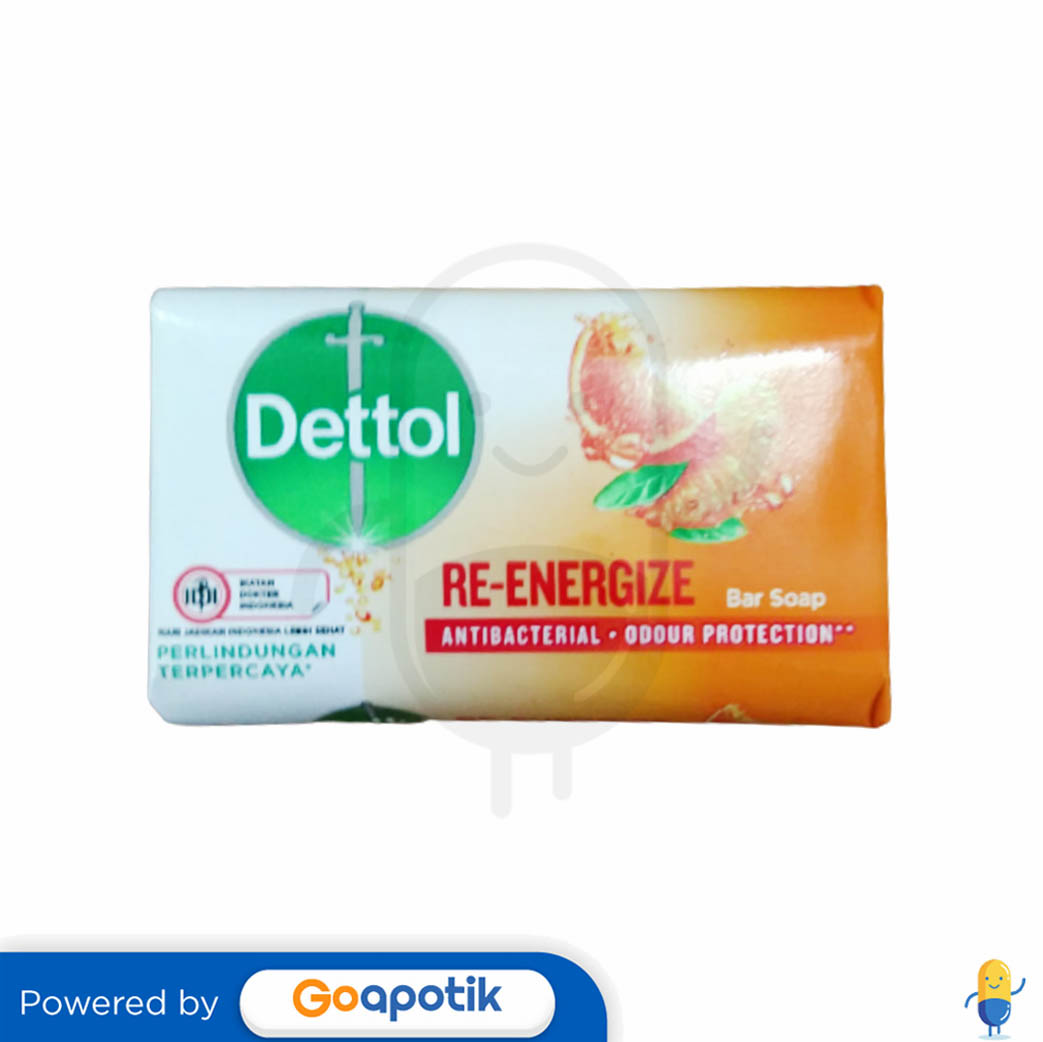 Dettol Re Energize Bar Soap Gram Kegunaan Efek Samping Dosis Dan Aturan Pakai