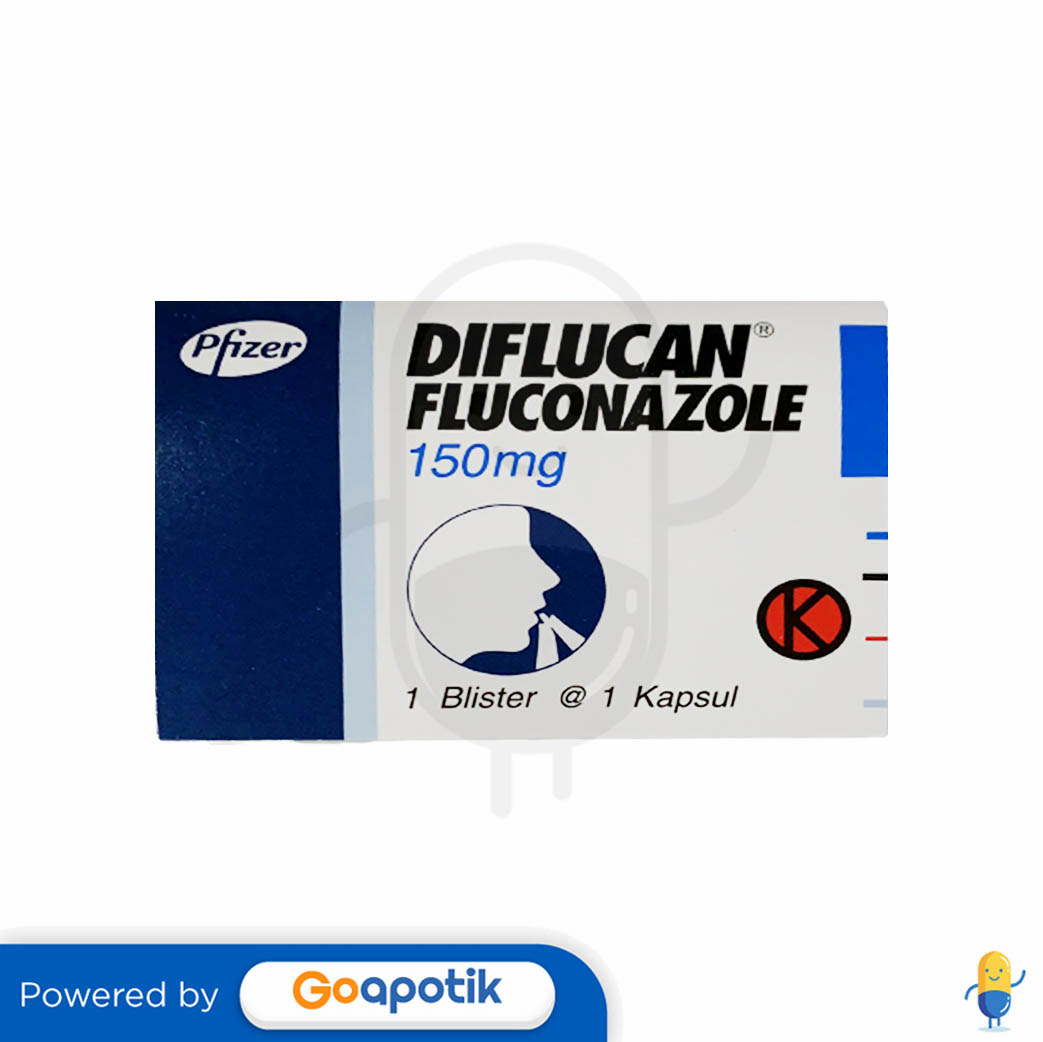 DIFLUCAN 150 MG STRIP 1 KAPSUL Kegunaan, Efek Samping, Dosis dan
