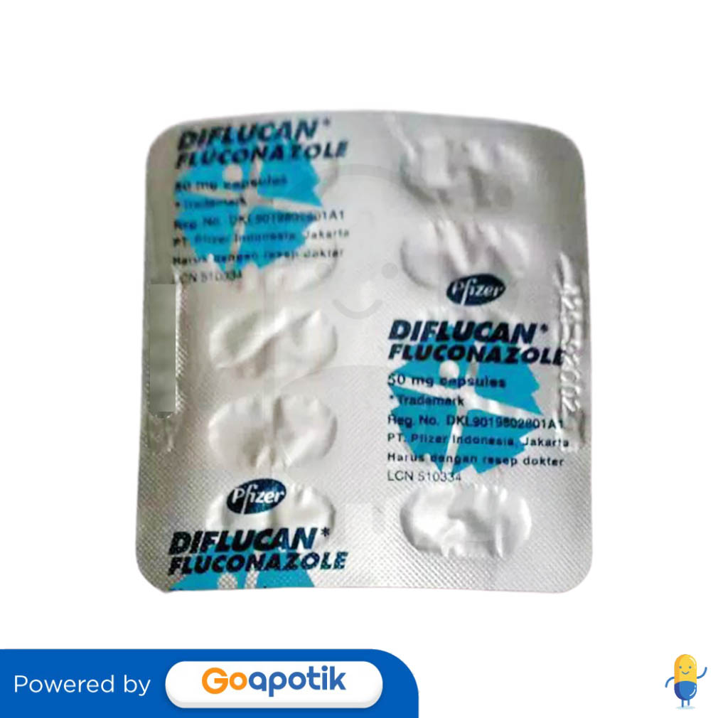 Diflucan 50 Mg Kapsul Kegunaan Efek Samping Dosis Dan Aturan Pakai 3374