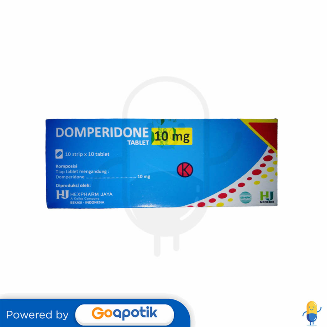 Domperidone Hexpharm Mg Box Tablet Kegunaan Efek Samping