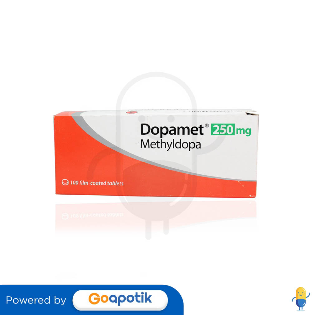 Dopamet 250 Mg Tablet Manfaat, Dosis, Efek Samping...