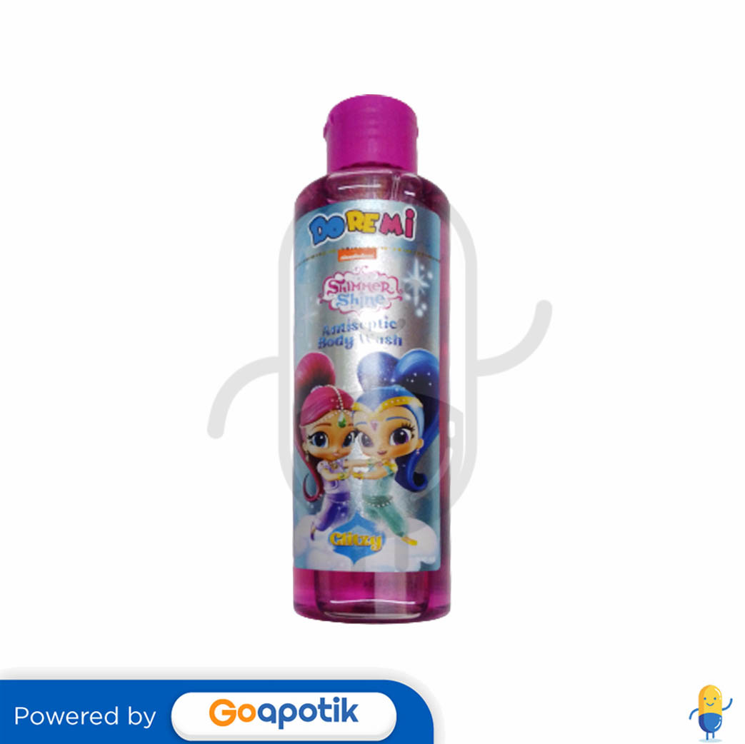 DOREMI ANTISEPTIC BODY WASH GLITZY 200ML BOTOL - Kegunaan, Efek Samping ...