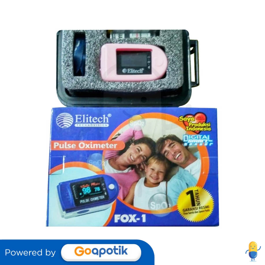 ELITECH PULSE OXIMETER FOX1 WARNA PINK Kegunaan, Efek Samping, Dosis