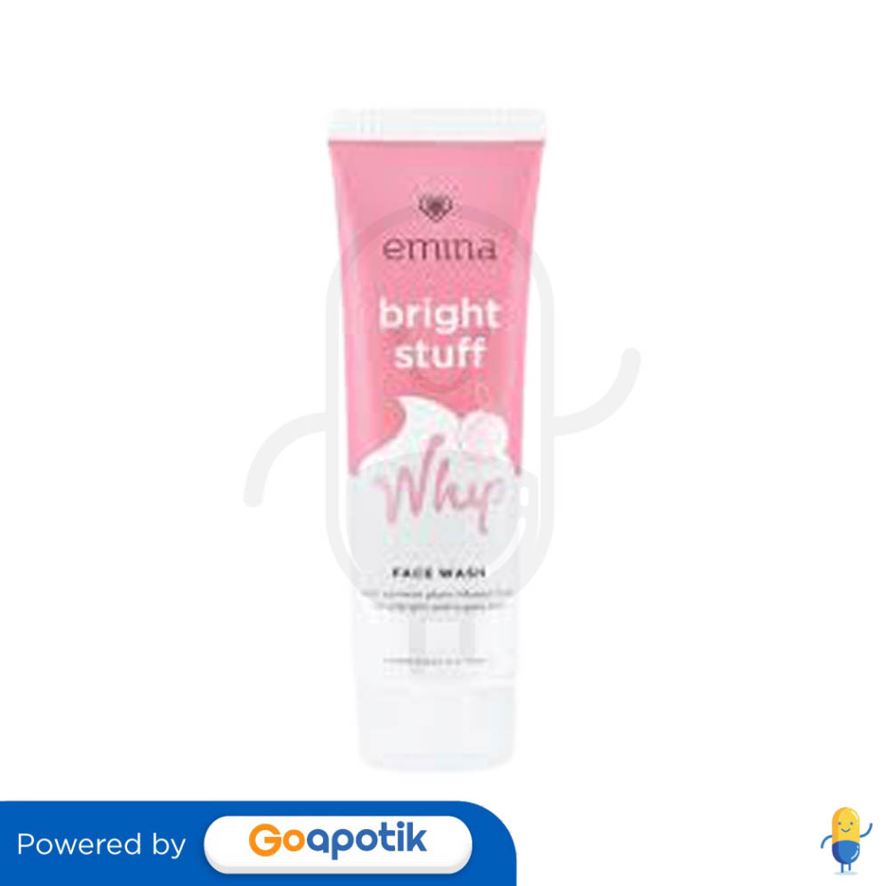 Emina Bright Stuff Whip Face Wash Ml Kegunaan Efek Samping Dosis Dan Aturan Pakai