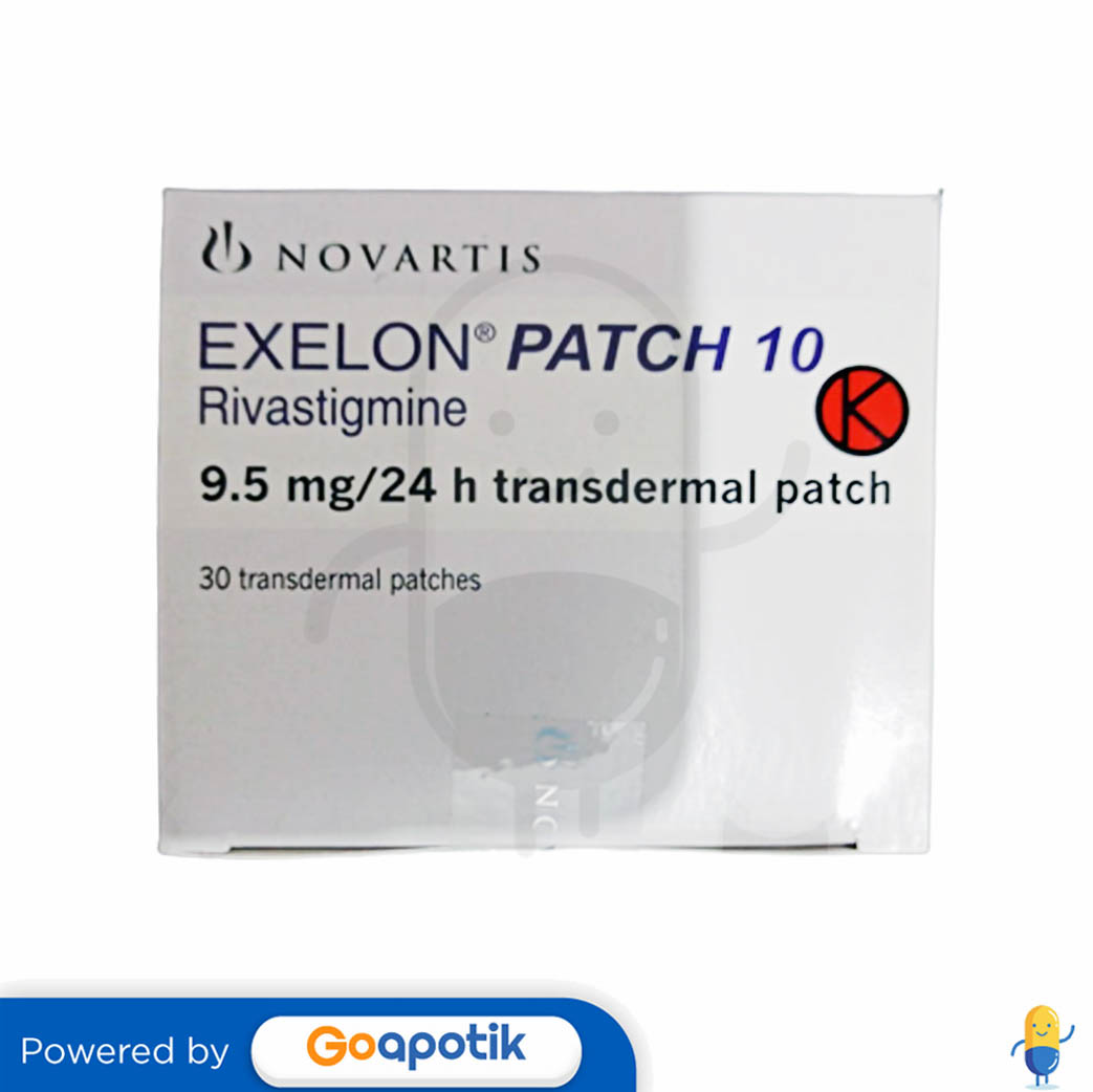 EXELON PATCH 10 BOX 30 SACHET - Kegunaan, Efek Samping, Dosis Dan ...