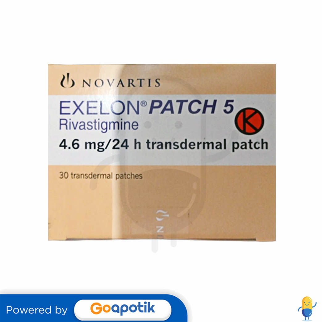 EXELON PATCH 5 BOX 30 SACHET Kegunaan, Efek Samping, Dosis dan Aturan