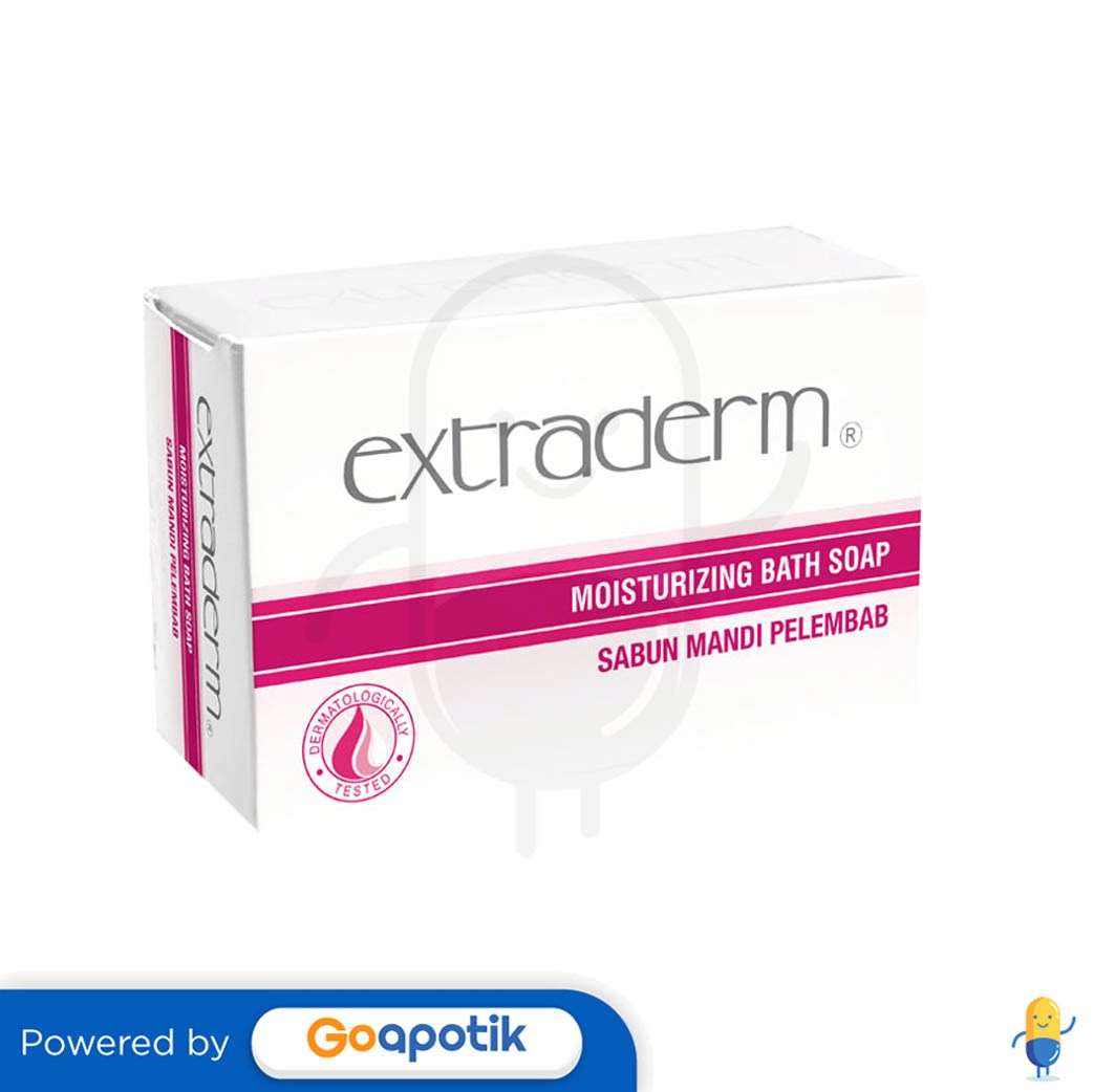 EXTRADERM BATH SOAP ORIGINAL BOX 135 GRAM - Kegunaan, Efek Samping ...