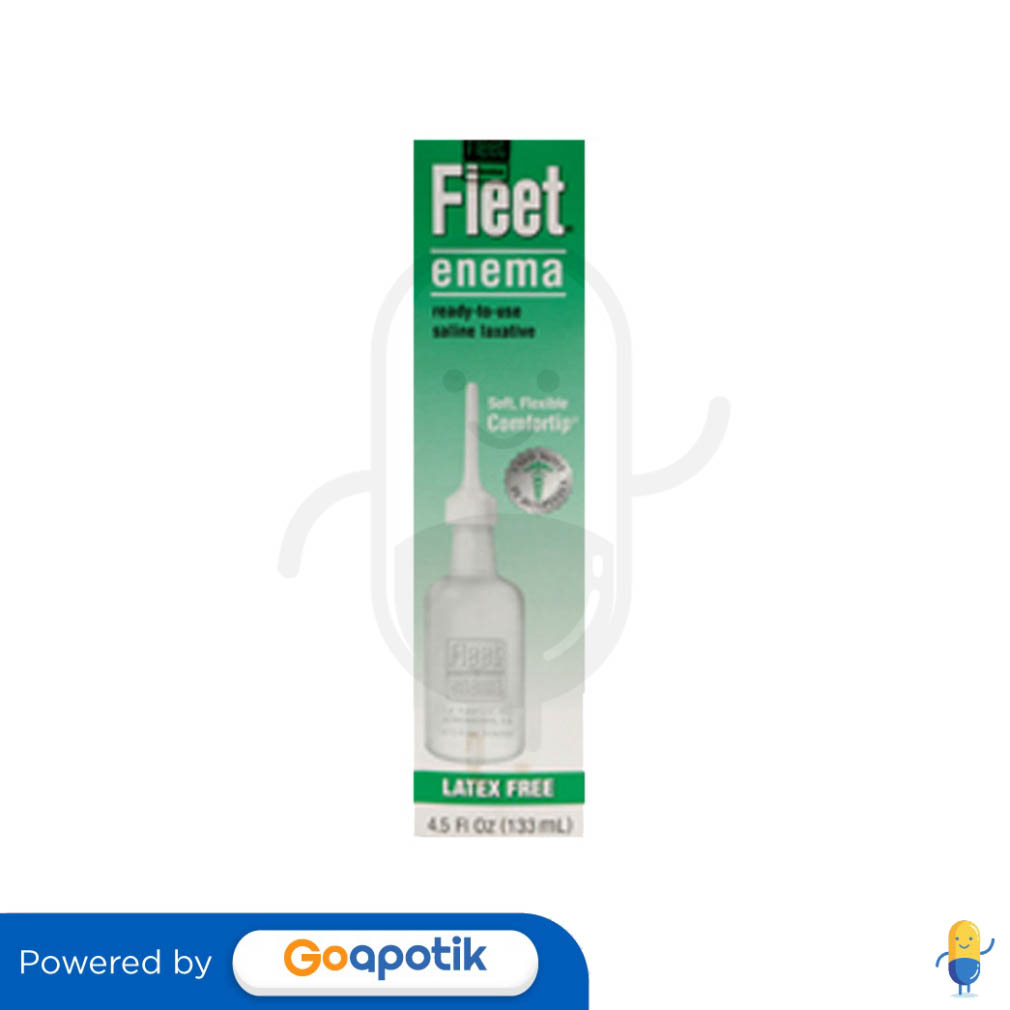 FLEET ENEMA LARUTAN 133 ML Kegunaan, Efek Samping, Dosis dan Aturan Pakai