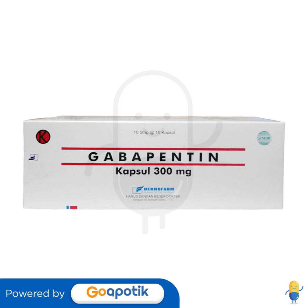 GABAPENTIN BERNOFARM MG BOX KAPSUL Kegunaan Efek Samping Dosis Dan Aturan Pakai