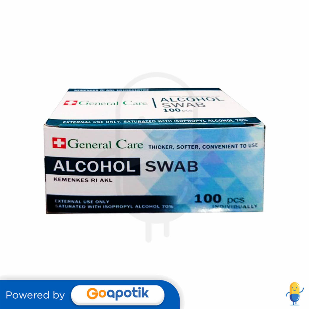 General Care Alkohol Swab Box Pcs Kegunaan Efek Samping Dosis