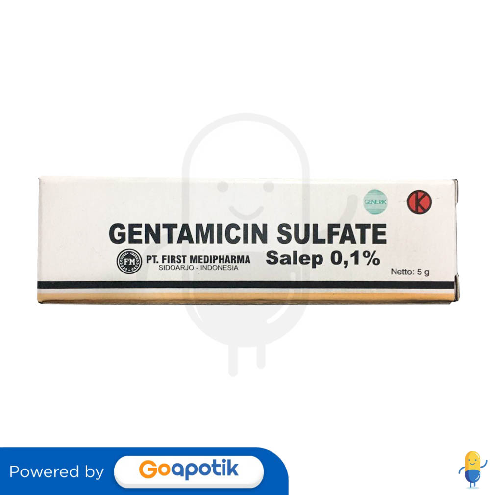Gentamicin sulfate untuk apa