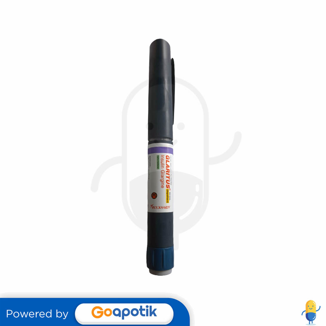 GLARITUS 100 IU/ML INSULIN 3 ML PREFILLED PEN Kegunaan, Efek Samping