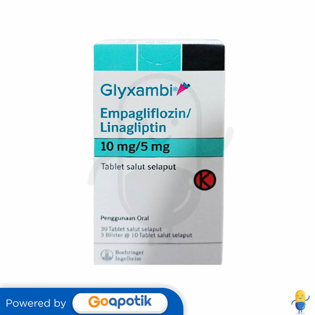 GLYXAMBI 10/5 MG BOX 30 TABLET - Kegunaan, Efek Samping, Dosis Dan ...