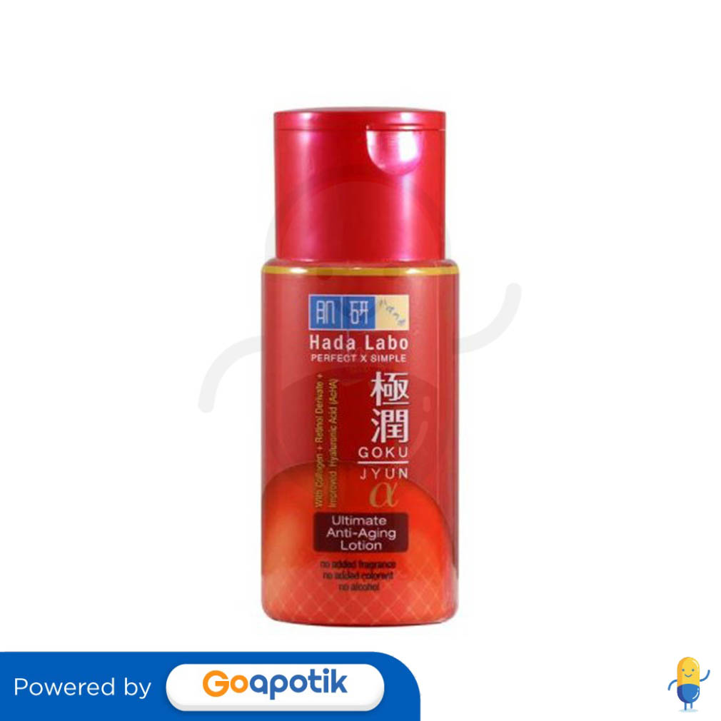 HADA LABO GOKUJYUN ALPHA LOTION 100 ML Kegunaan, Efek Samping, Dosis