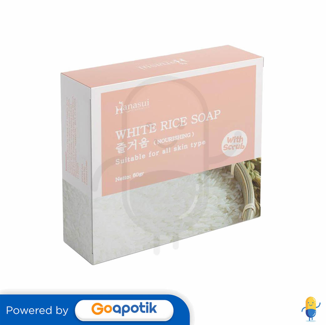 HANASUI WHITE RICE SOAP 60 GRAM Kegunaan, Efek Samping, Dosis dan