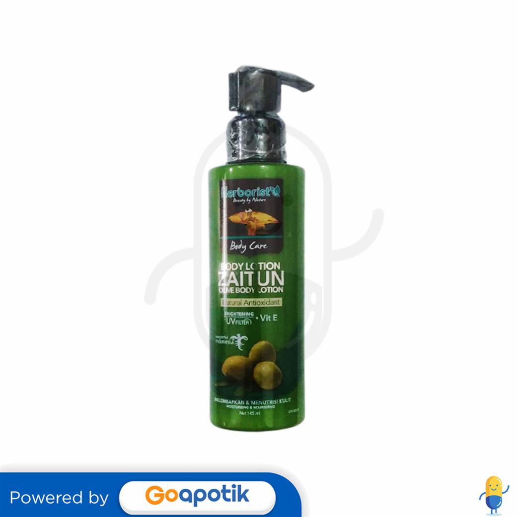 HERBORIST BODY LOTION ZAITUN 145 ML BOTOL Kegunaan, Efek Samping