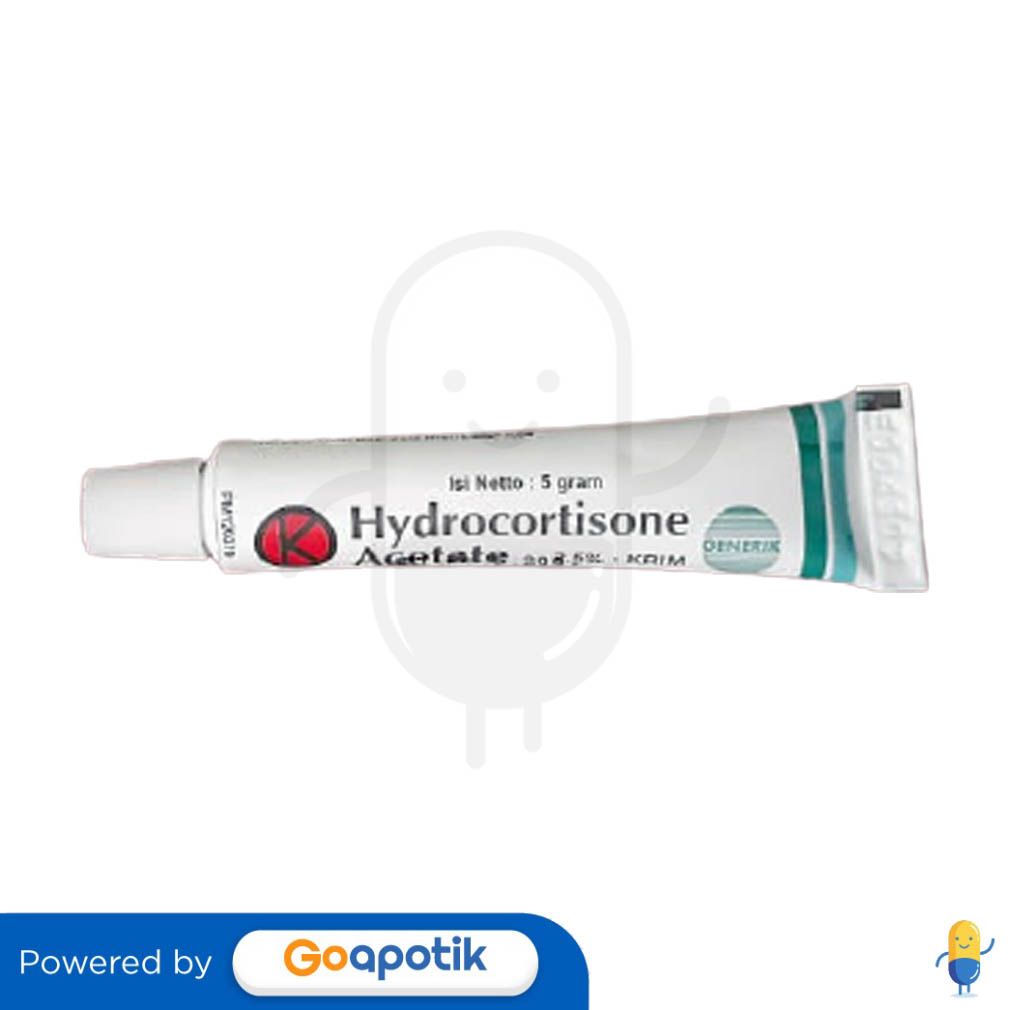 HYDROCORTISONE ACETATE KIMIA FARMA 2 5 CREAM 5 GRAM TUBE Kegunaan Efek Samping Dosis Dan