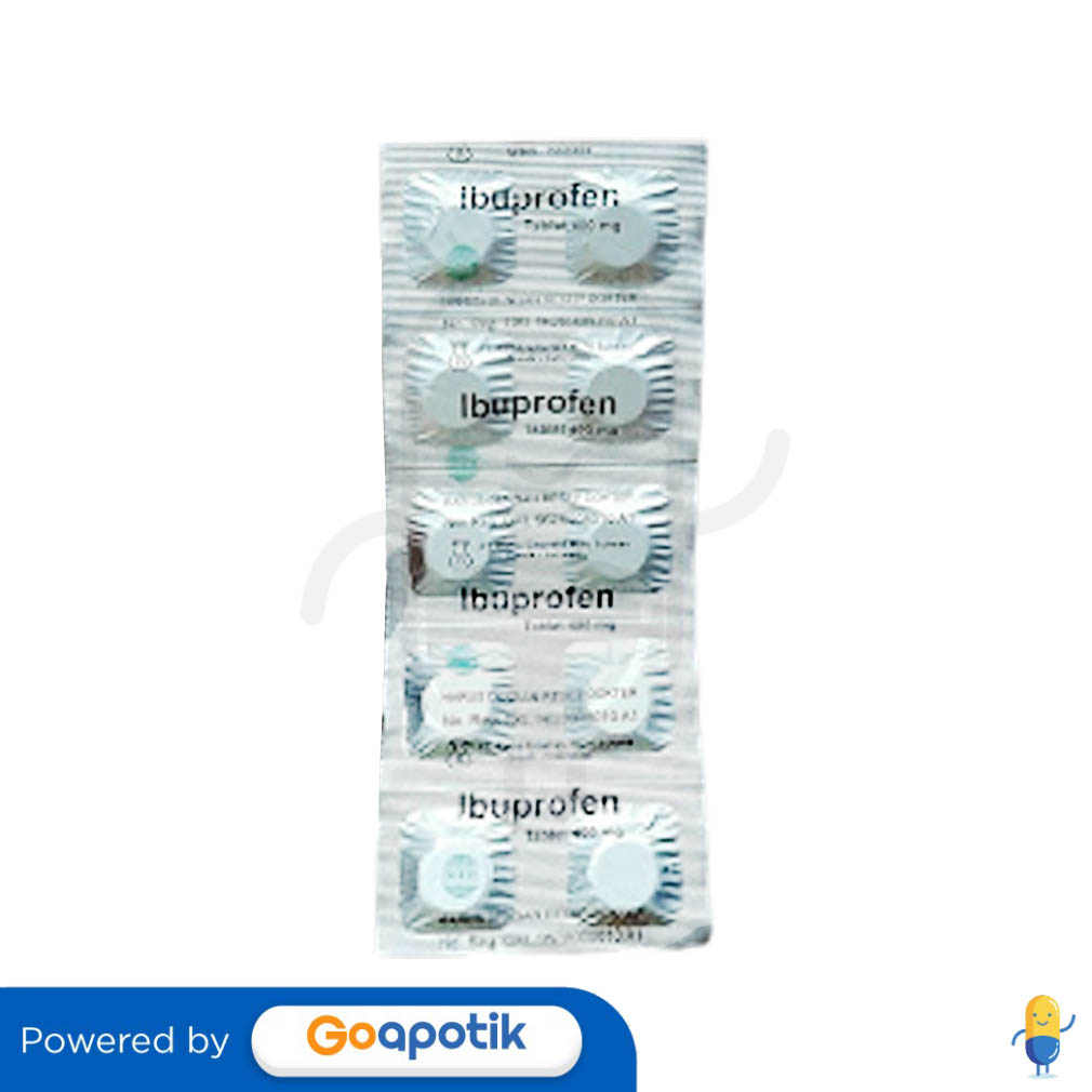 IBUPROFEN RAMA 400 MG TABLET - Kegunaan, Efek Samping, Dosis Dan Aturan ...