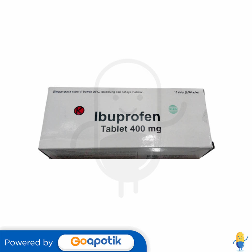 Ibuprofen Rama 400 Mg Box 100 Tablet Kegunaan Efek Samping Dosis