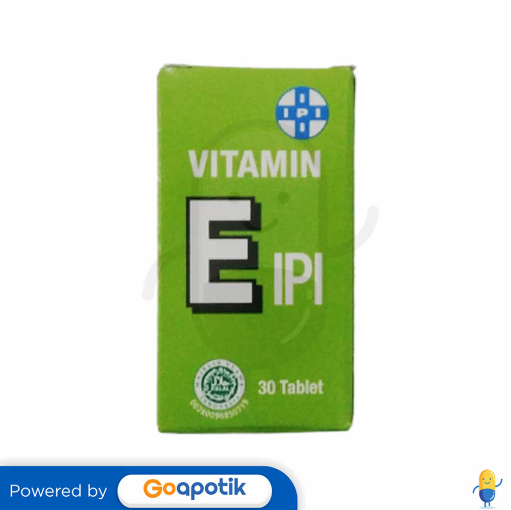 IPI VITAMIN E BOTOL 30 TABLET Kegunaan Efek Samping Dosis Dan ipi-vitamin-e-botol-30-tablet-kegunaan-efek-samping-dosis-dan