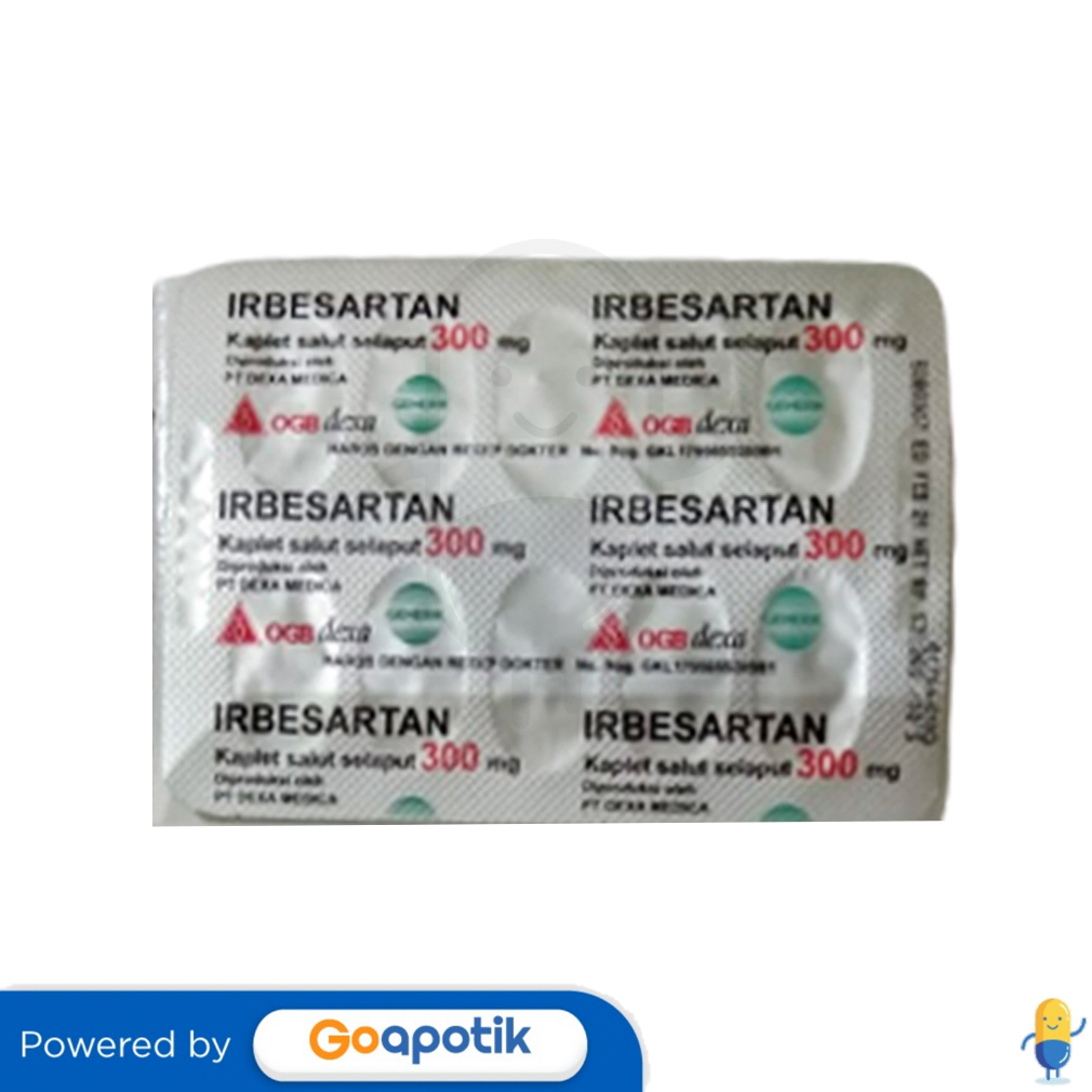 Ulasan Produk Irbesartan Ogb Dexa Medica Mg Kaplet