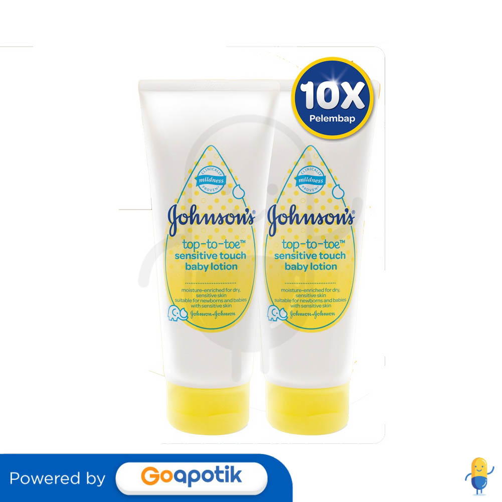 JOHNSON'S BABY SENSITIVE TOUCH LOTION 200ML 2 PCS Kegunaan, Efek