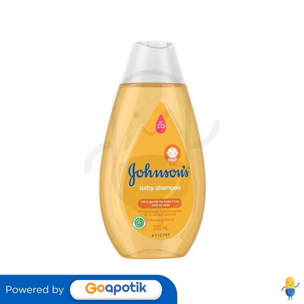 JOHNSON'S BABY SHAMPOO REGULAR 200 ML BOTOL - Kegunaan, Efek Samping ...