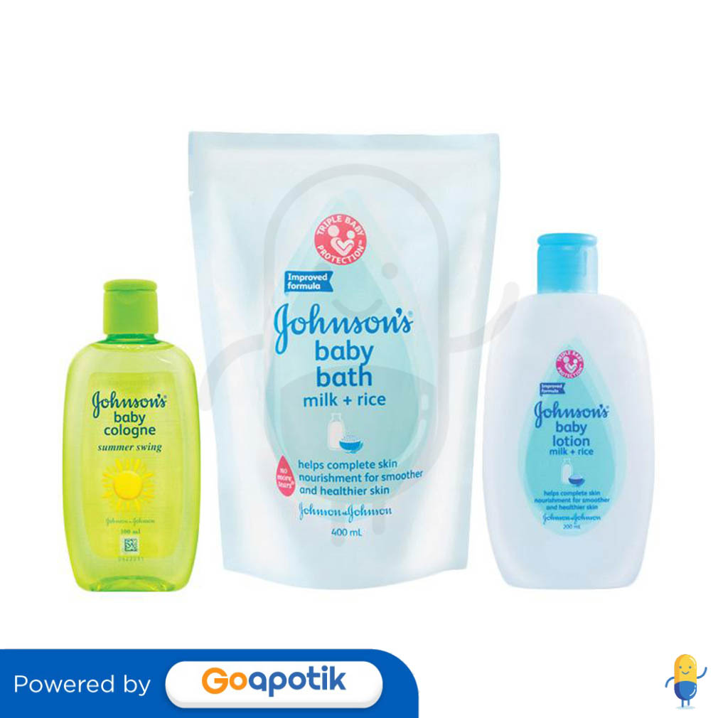 JOHNSON'S MILK+RICE PACKAGE Kegunaan, Efek Samping, Dosis dan Aturan