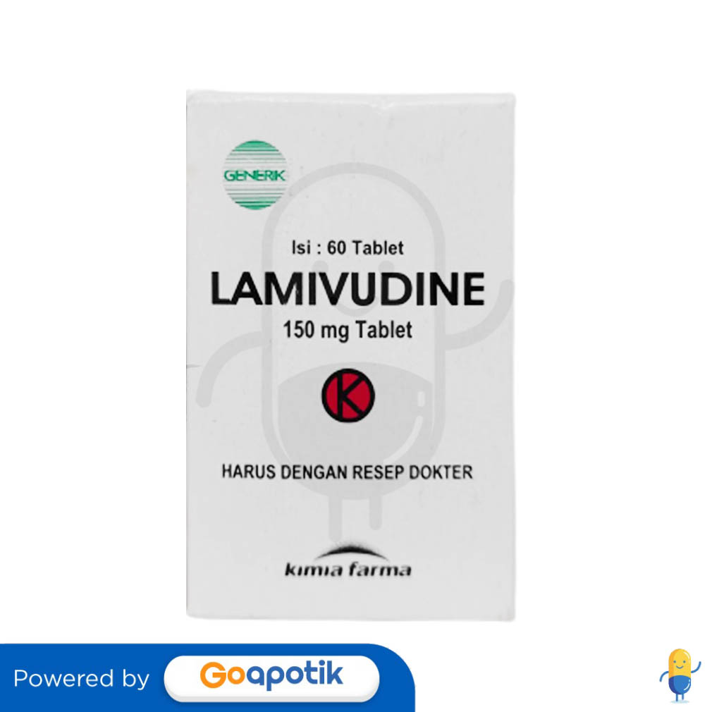 LAMIVUDINE KIMIA FARMA 150 MG BOTOL 60 TABLET - Kegunaan, Efek Samping ...