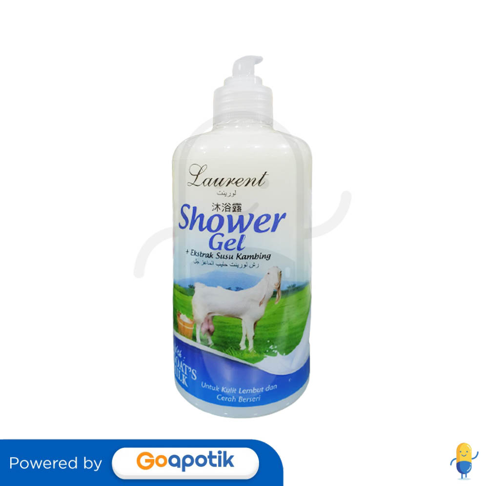 LAURENT SHOWER GEL GOATS MILK BOTOL 600 ML Kegunaan, Efek Samping
