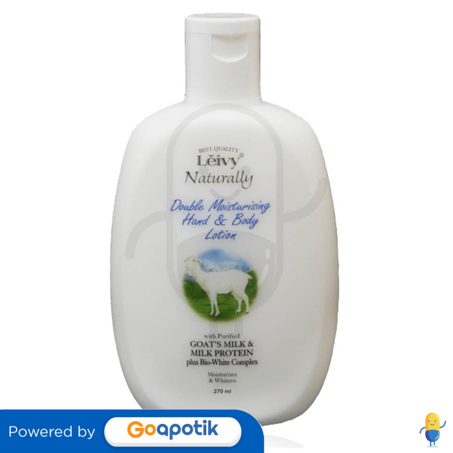 LEIVY BODY LOTION GOAT MILK 270 ML BOTOL Kegunaan, Efek Samping