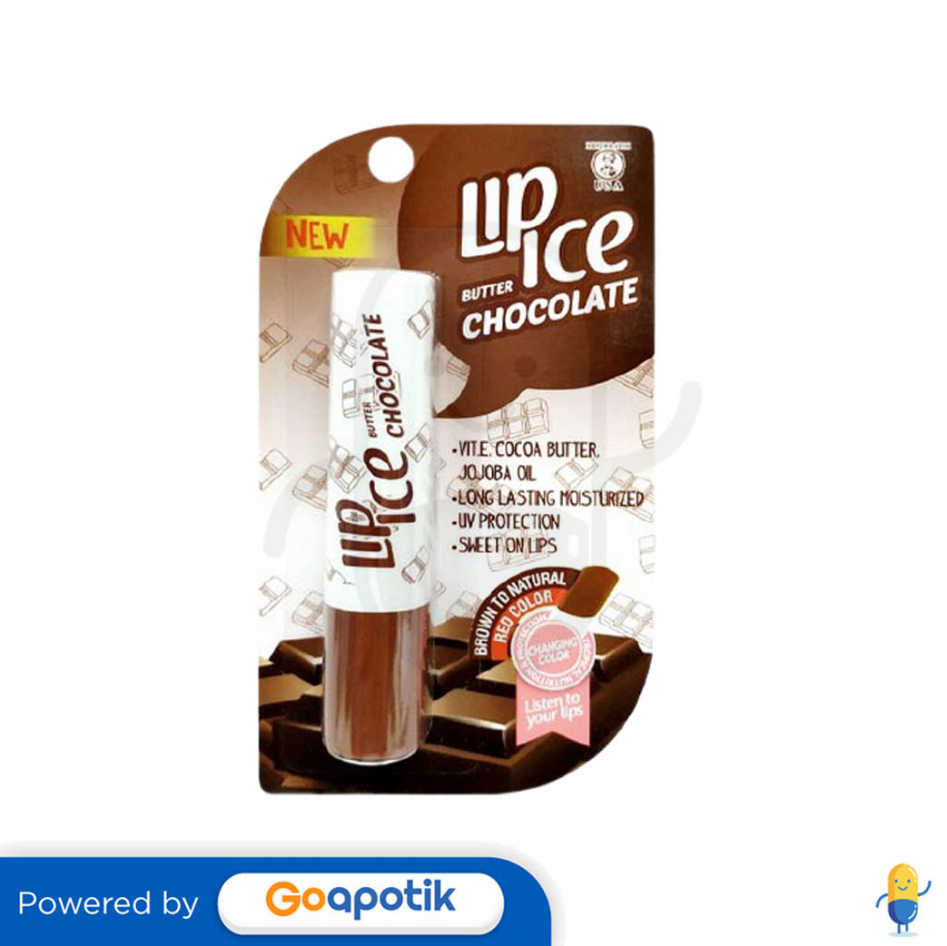 LIP ICE BUTTER CHOCOLATE Kegunaan, Efek Samping, Dosis dan Aturan Pakai