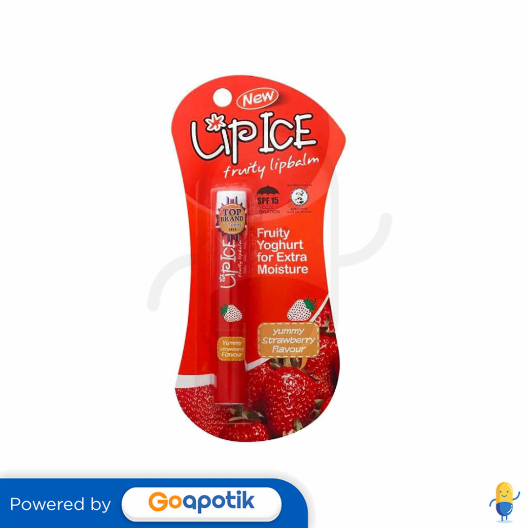 Ulasan Produk LIP ICE REGULAR STRAWBERRY 2.2 GRAM
