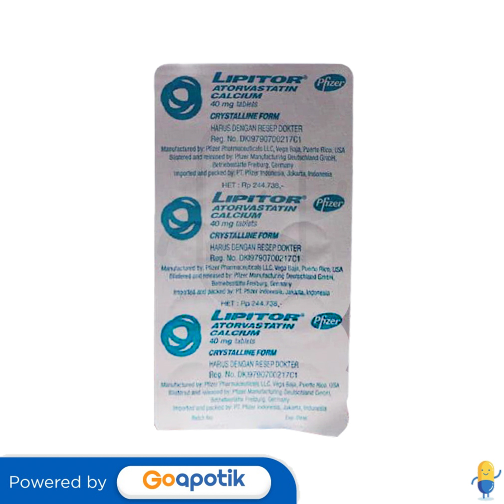 Lipitor 40 Mg Tablet