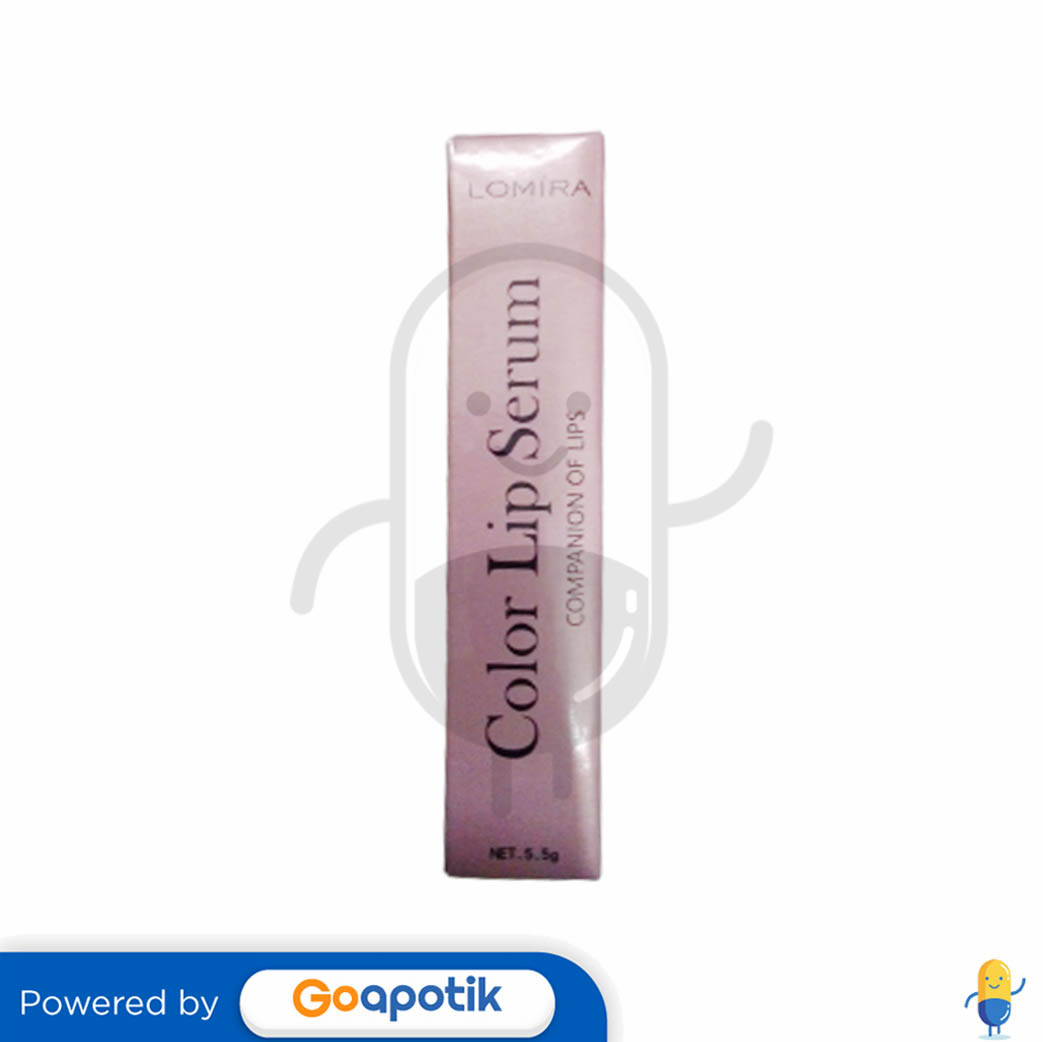 LOMIRA COLOR LIP SERUM 5.5 GRAM BOTOL Kegunaan, Efek Samping, Dosis