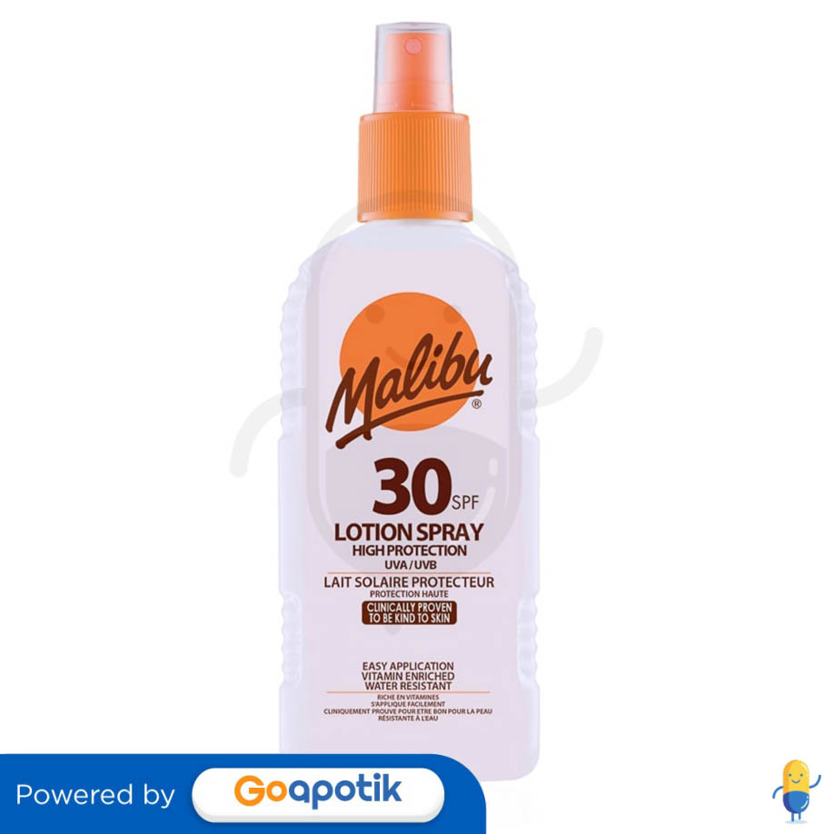 malibu sun protection spray