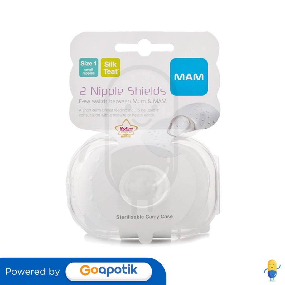 MAM NIPPLE SHIELD SIZE 1 ISI 2 PIECE Kegunaan Efek Samping Dosis mam-nipple-shield-size-1-isi-2-piece-kegunaan-efek-samping-dosis