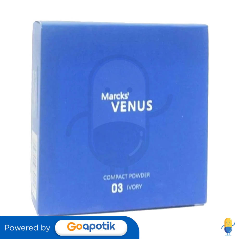 Marcks Venus Compact Powder Ivory Gram Kotak Kegunaan Efek Samping Dosis Dan Aturan Pakai