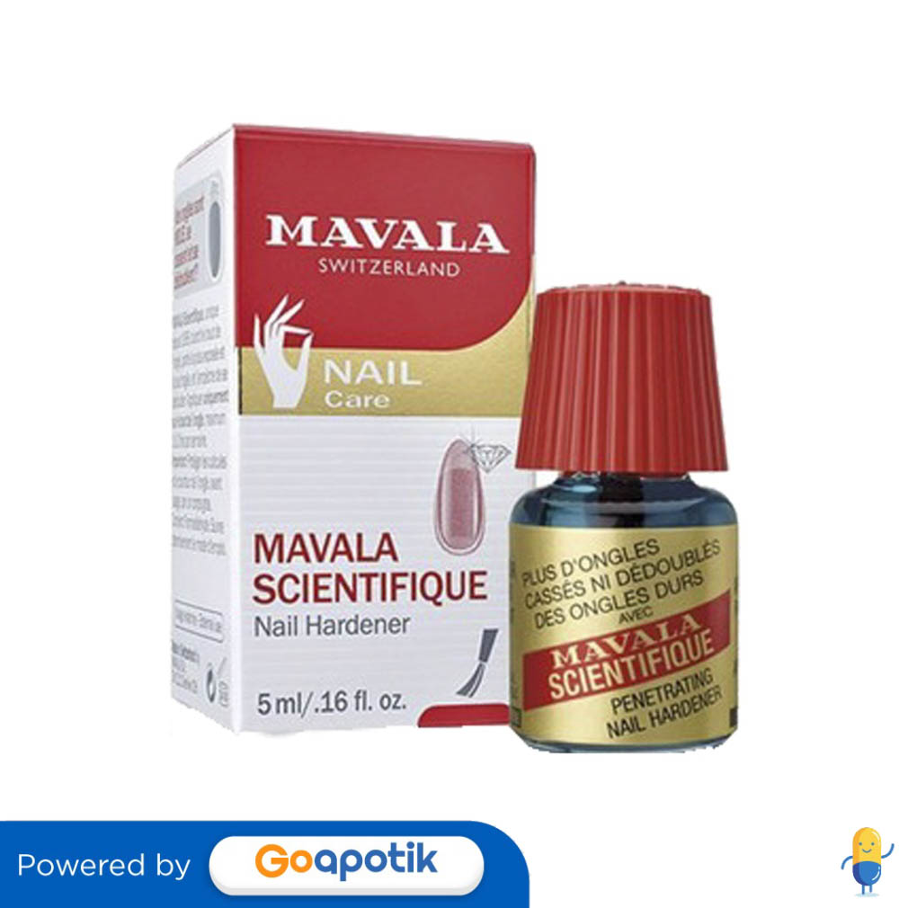 MAVALA SCIENTIFIQUE NAIL HARDENER 5 ML Kegunaan, Efek Samping, Dosis