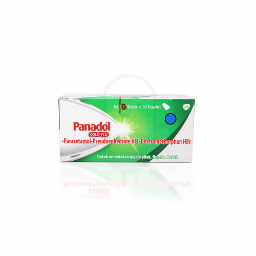PANADOL COLD & FLU BOX 100 KAPLET