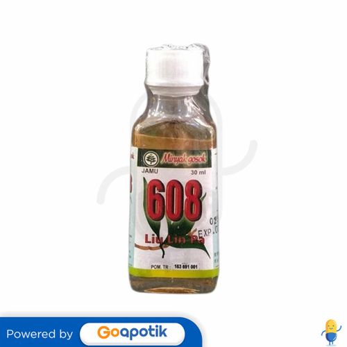 608 MINYAK GOSOK 30 ML BOTOL TUTUP PUTIH