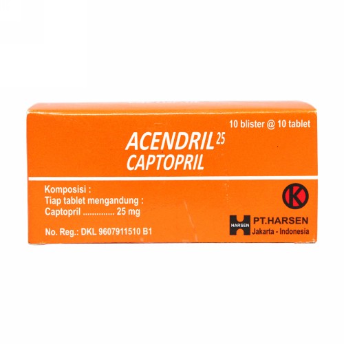 ACENDRIL 25 MG TABLET