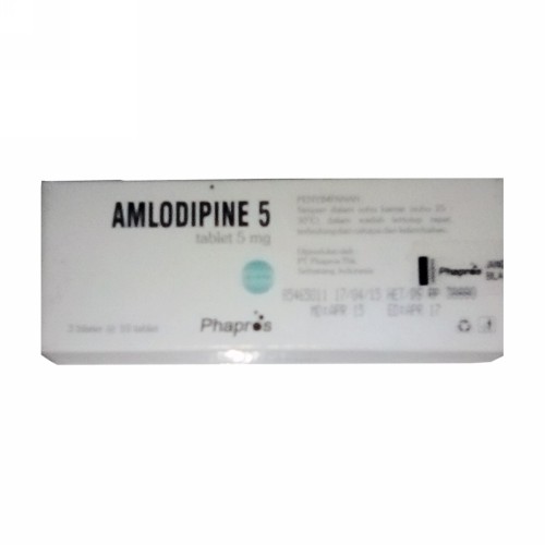 AMLODIPINE PHAPROS 5 MG TABLET