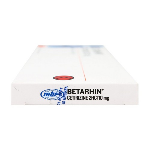 BETARHIN 10 MG BOX 20 TABLET - Kegunaan, Efek Samping, Dosis dan Aturan ...