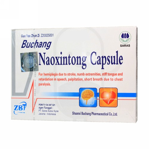 BUCHANG NAOXINTONG CAPSULE BOX 2 STRIP