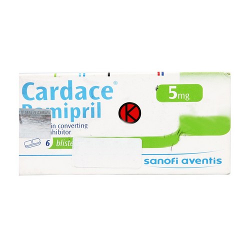CARDACE 5 MG TABLET