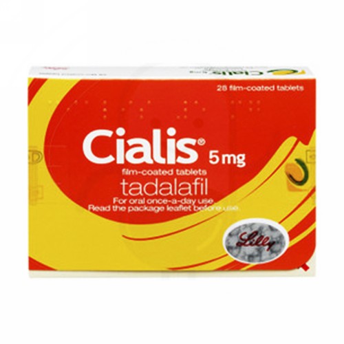 CIALIS 5 MG TABLET TABLET BOX