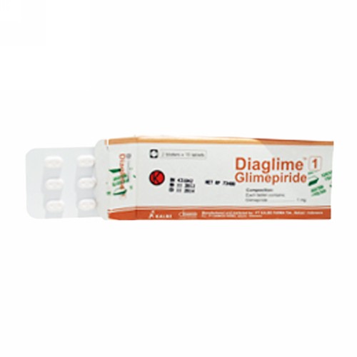 DIAGLIME 1 MG TABLET BOX