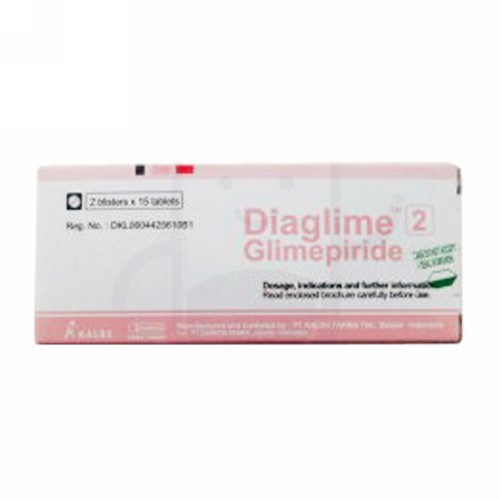DIAGLIME 2 MG TABLET STRIP